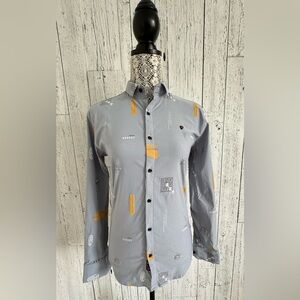 The Rookie by Studio Edition, Long Sleeved Collared Button Down, EUC, Sz S